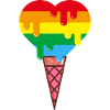PRIDE Cream Cone humor