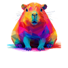 Capybara Polygon