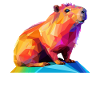 Capybara Polygon