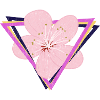 Vaporwave Cherry Blossoms