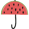 Watermelon Umbrella