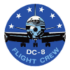 DC-8 Flight Crew Patch