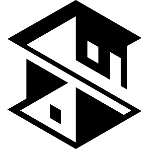 Unreal Estate Records Logo Black