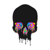 splash eyes skull