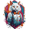 astronaut cat