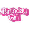 Birthday Girl Hot Pink