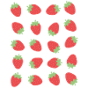 Strawberry Berry Fruit Pattern