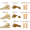 Normal foot Sticker