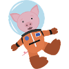 Pig In Space Suit