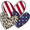 4th of july Heart