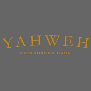 Yahweh Established 0000 in Gold