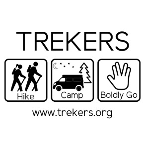 Trekers black logo