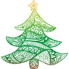 ornamental christmas tree