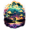 Psychadelic landscape