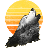 Wolf Howling At The Moon