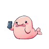 Funny Blobfish Selfie