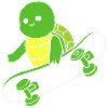 Turtle Skateboarder Skateboarder Gift