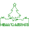 Merry Christmas (one line)