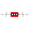 Amsterdam Flag Heartbeat