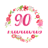 90Th 90 And Fabulous
