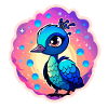 Peacock Bird Illustration