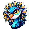 Peacock Bird Illustration