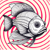 red striped fish