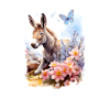 Mule Flower Butterfly