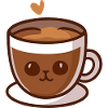 Coffee Cup Cat Face
