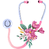 Floral Stethoscope