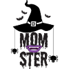 Momster Halloween Print