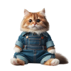 surprised cat