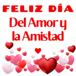 Design Happy Day of Love and Friendship, February.