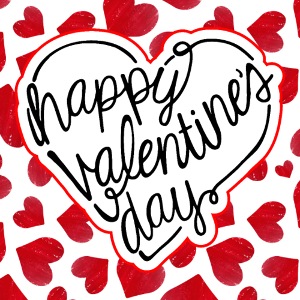 Valentine's Day Designs, February 14, Love Friends