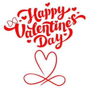 Valentine's Day Designs of Love and Infinity.