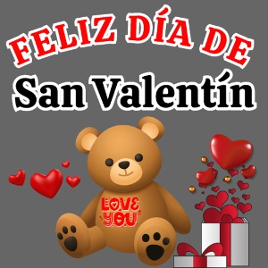 Valentine's Day Celebration Bears Love Hearts.