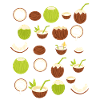 Retro Coconut Design