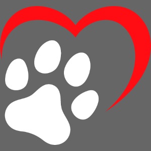 Heart and Paw Print