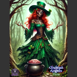 Fiona Undead Angel Leprechaun Queen #DFZ-005