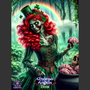 Fiona Undead Angel Leprechaun Queen #DFZ-006A
