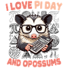 Pi Day Opossum