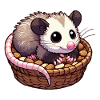 Cute Baby Opossum