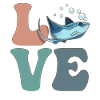 LOVE Stingray Manta Ray