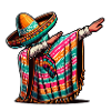 Dabbing Mexican Fiesta