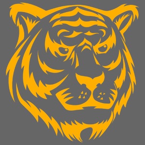 Fashion, Yellow Tiger Souvenirs, Men's T-shirts