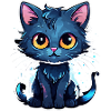 blue cat