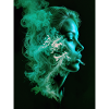 Smoking girl