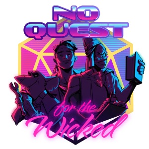 No Quest for the Wicked Logo (Season One)