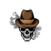skull smoke