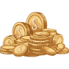 Pile of Gold Coins